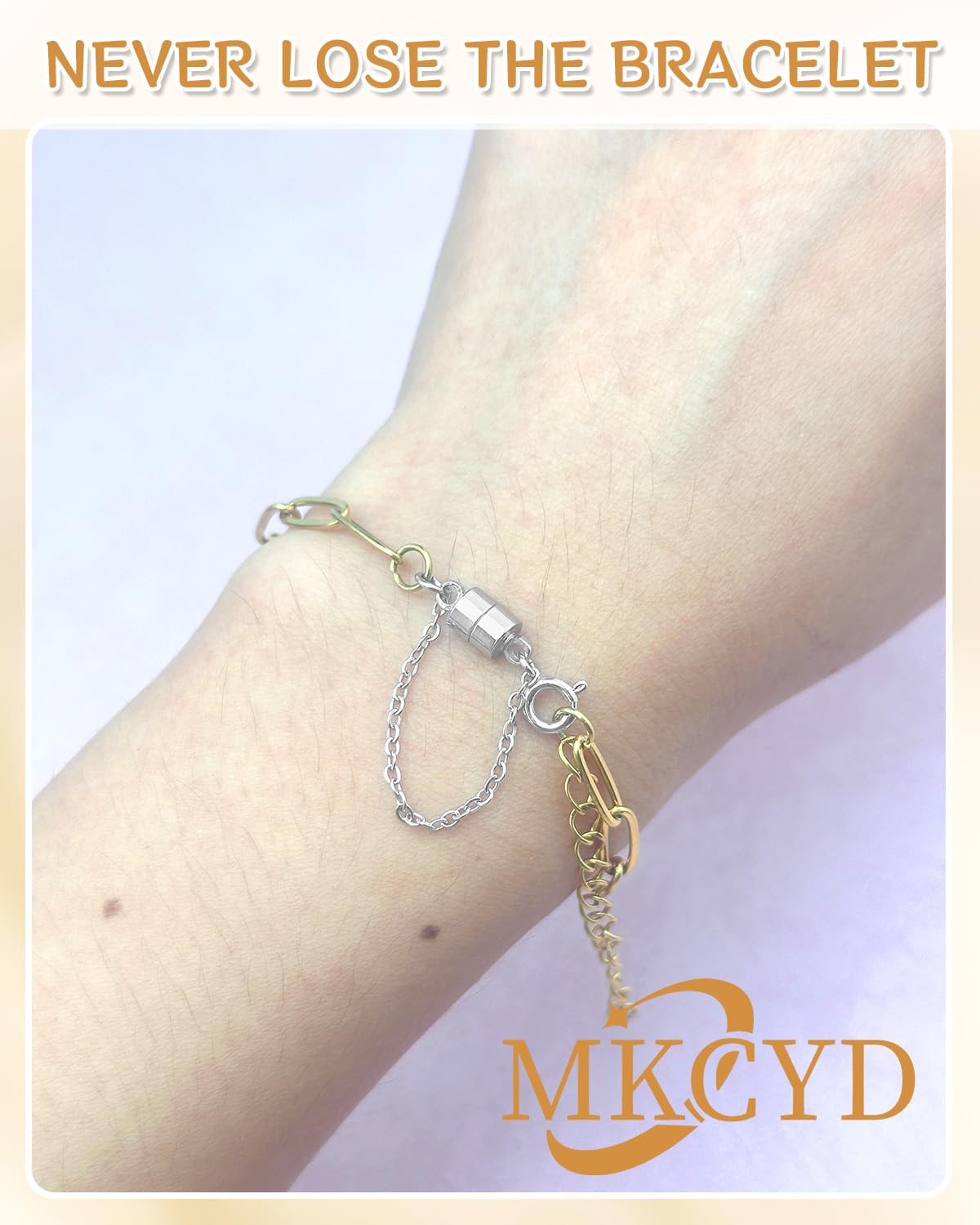 KDD 健康アクセサリー ブレスレット ケース付き Amazon.co.jp: MKCYD 8個 磁気ブレスレットクラスプと留め具 安全