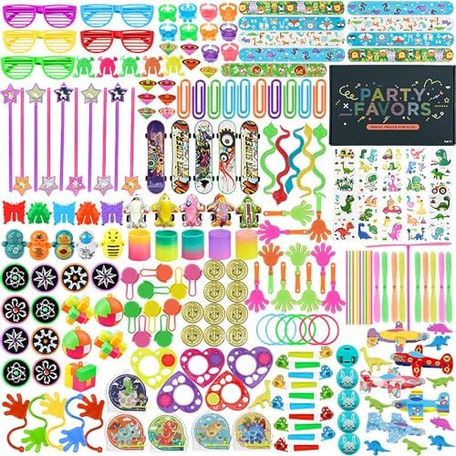 Moonmen 200 Pcs Party Favors Toys Classroom Prizes for Kids Birthday ...