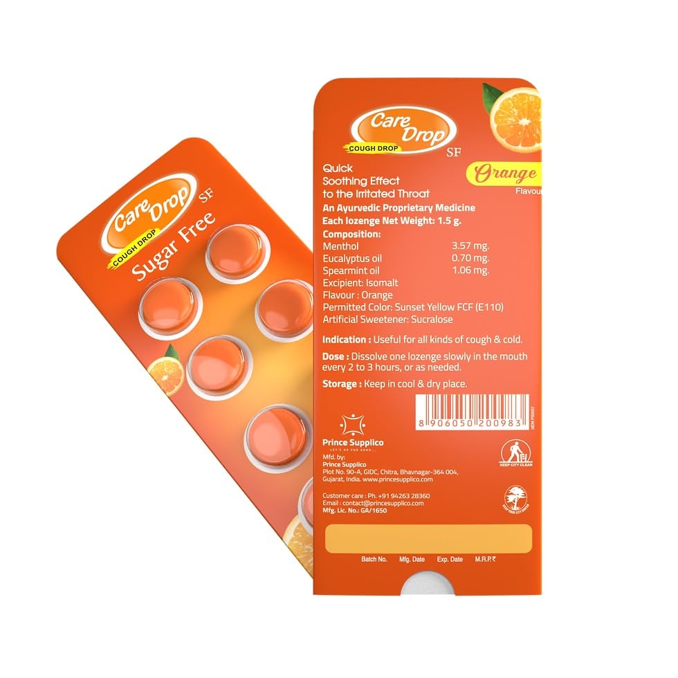 Care Drop Sugar Free Ayurvedic Lozenges I 40 Tablets (B0CTHYB5WF) Amazon Price History, Amazon Price Tracker