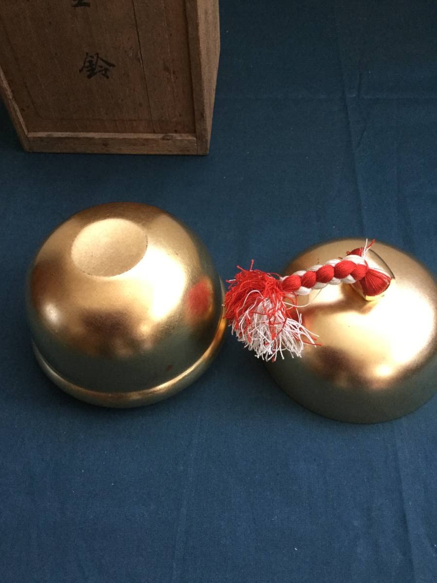昭和レトロ 縁起物 茶道具 煎茶道具 菓子器 金鈴菓子器 鈴型 金鈴 置物 Amazon.co.jp: 茶道具、煎茶道具菓子器縁起物金鈴菓子器 303