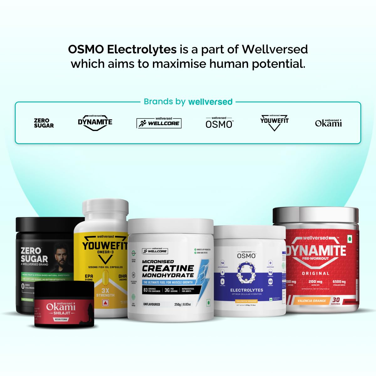 OSMO - Electrolyte Powder | Valencia Orange (270g, 45 Servings) | Zero Sugar — Amazon image 7