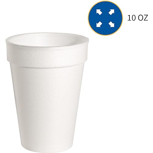 Miniatura 4 de Vaso Genuine Joe de poliestireno para bebidas frías y calientes color blanco GJO58554 Blanco 1000