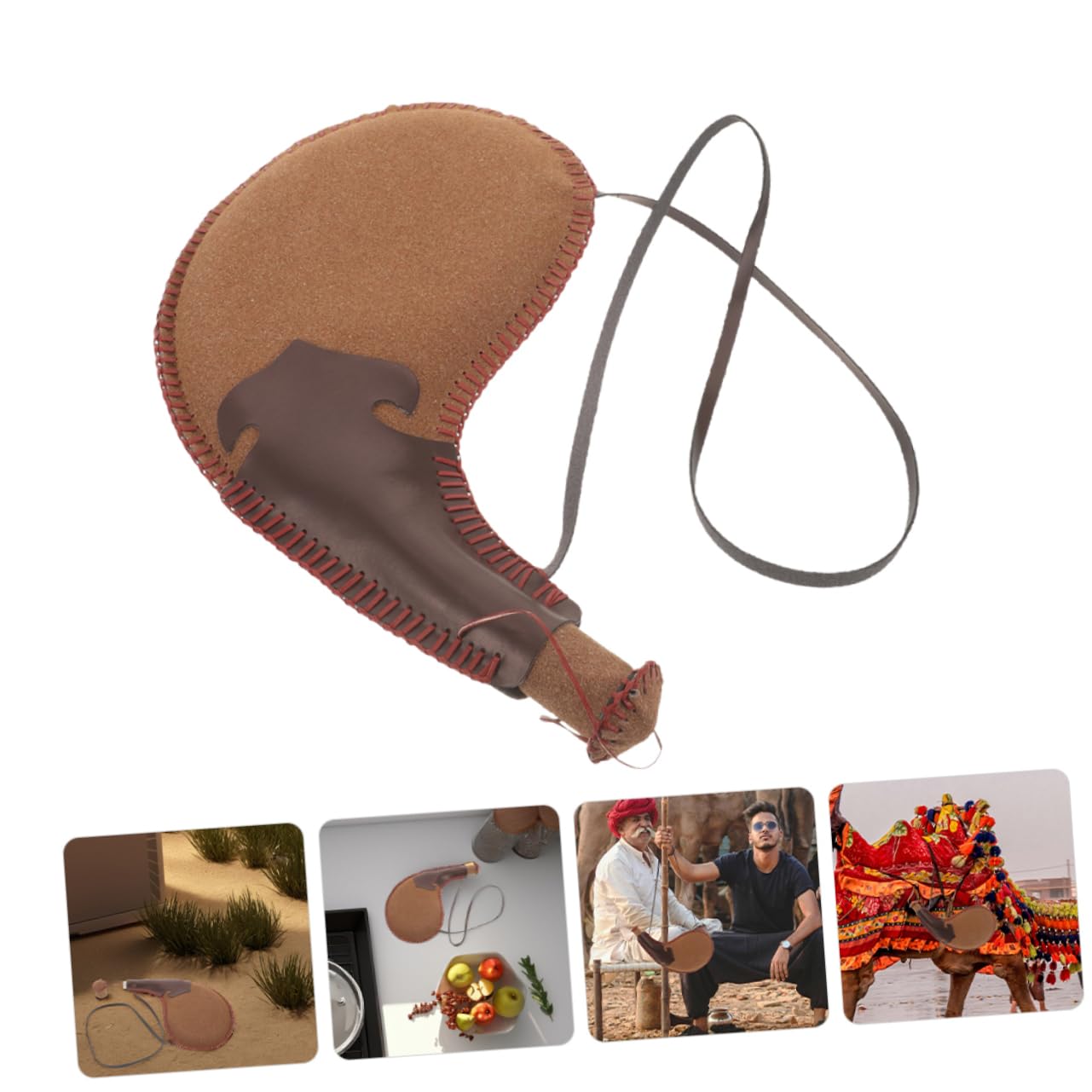 POPETPOP 2pièces Porte-gourde Cuir Pu Pour Vin Ou Eau Accessoire De Danse Traditionnel Léger Et Portable Pour Randonnée Ou Spectacle