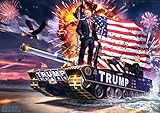 Poster - The Donald (The Original Trump Tank) (two sizes available) - Epic American President Art by Jason Heuser (Sharpwriter)