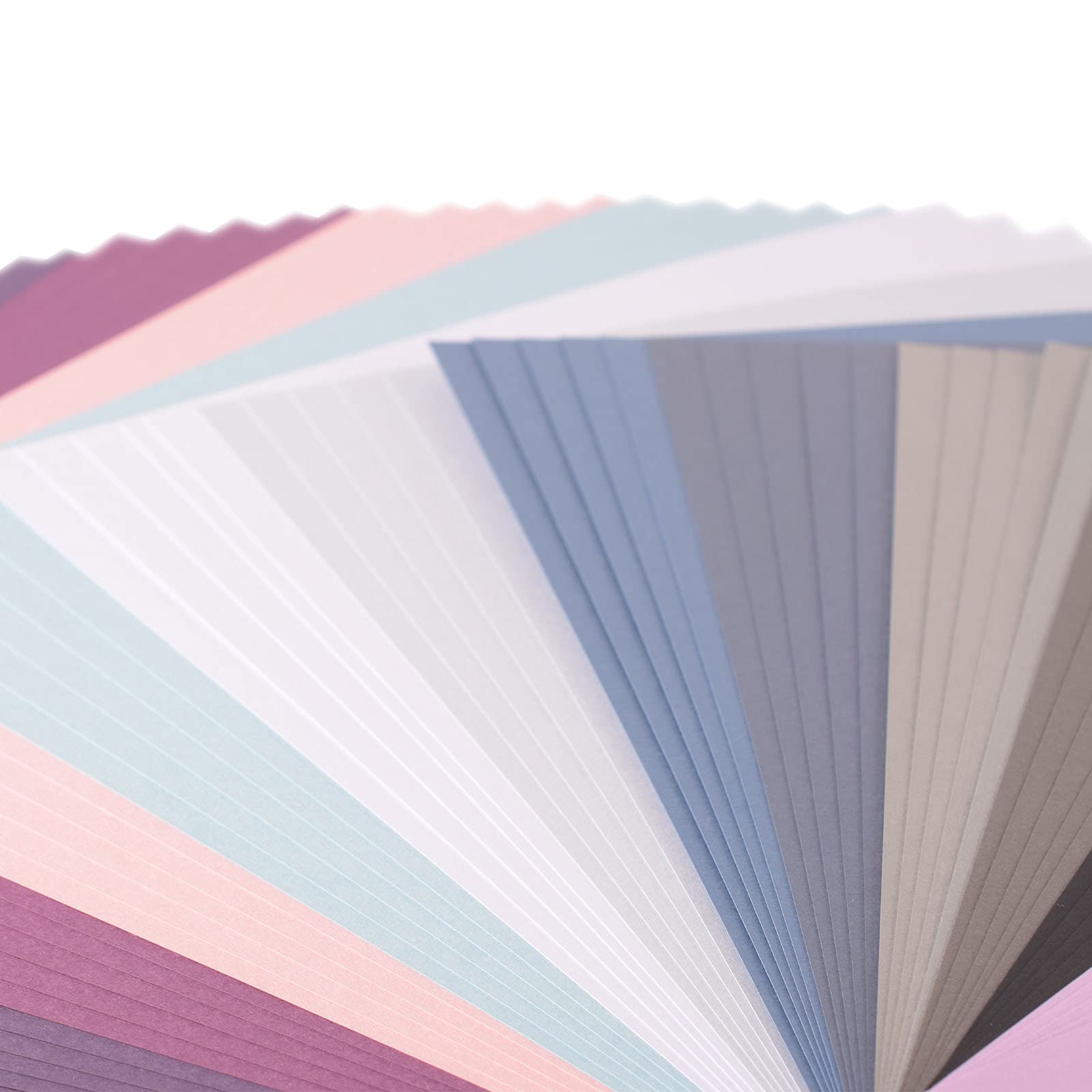 Florence Papier Cartonné 144 Feuilles de 30,5 x 30,5 cm – 3 Multipacks – Extra Grand Lot de Papier Scrapbooking pour Loisirs Créatifs, Faire-Part de Mariage, Dessin et Découpes – Lisse et Texturé
