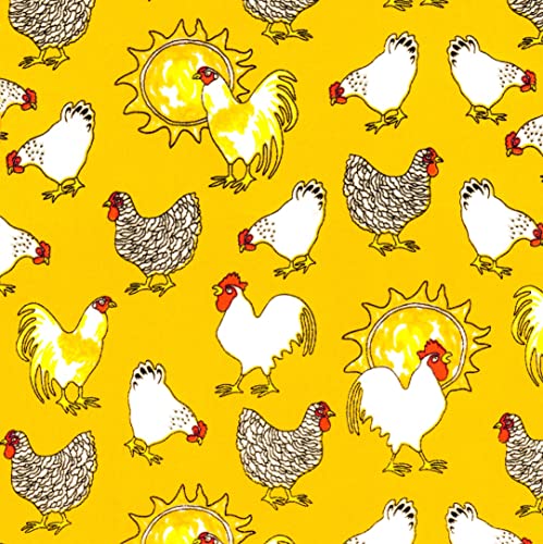 Sloggers Waterproof Garden Shoe For Women – Outdoor Slip On Rain And Garden Clogs With Premium Comfort Insole, (Chickens Daffodil Yellow), (Size 8) #TOP5