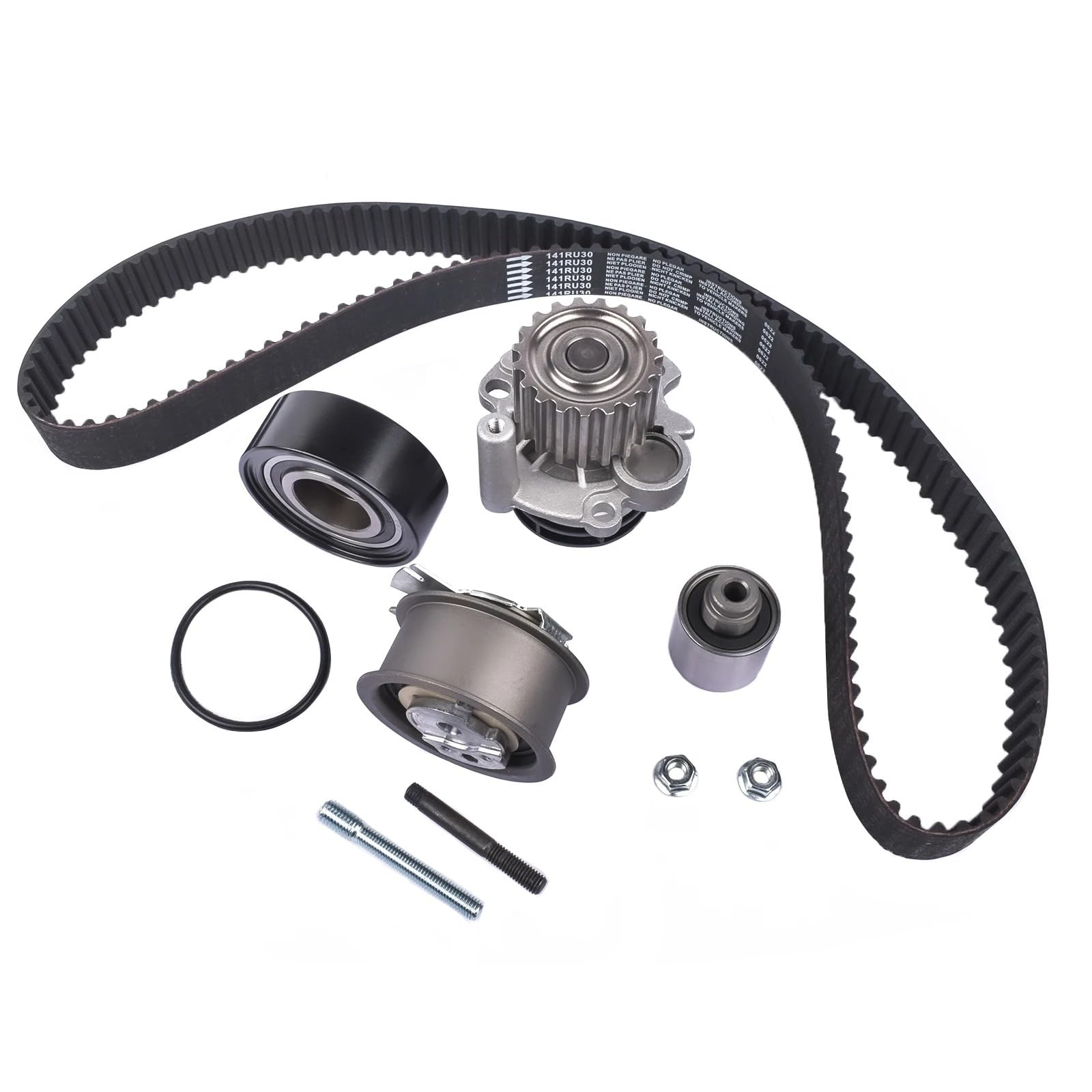 Bomba Refrigerante Bombas Agua Kit Correa Distribución Bomba Agua Para Jetta III Para A3 Para Seat Para Skoda 2,0 Para TDI 68001143AA 038121011CX 038121011G 68000816AA