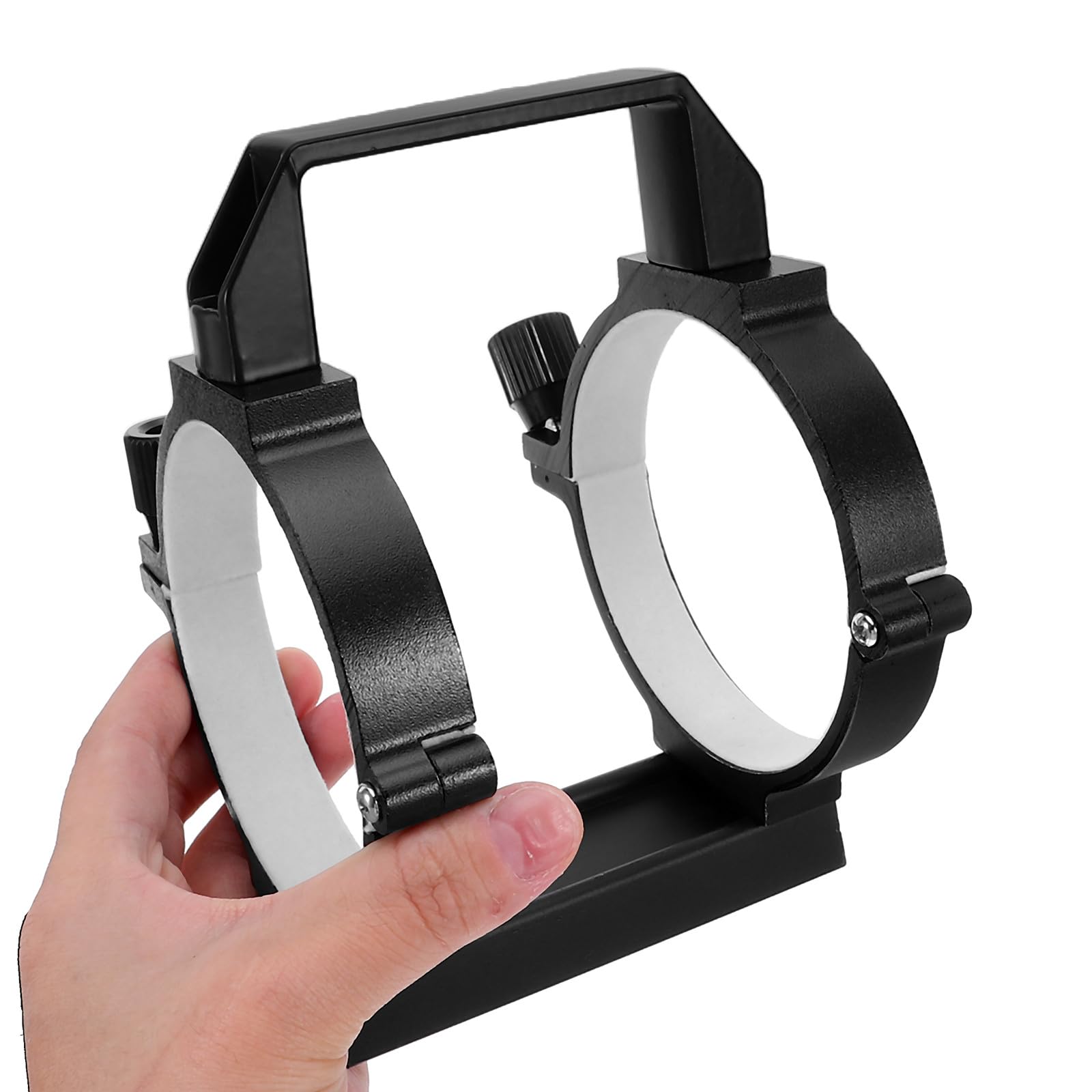 jojofuny Pince de Fixation en Métal pour Tube Astronomique Filetage M6 et 1/4, Design Ergonomique pour Observation Lunaire et Astronomie