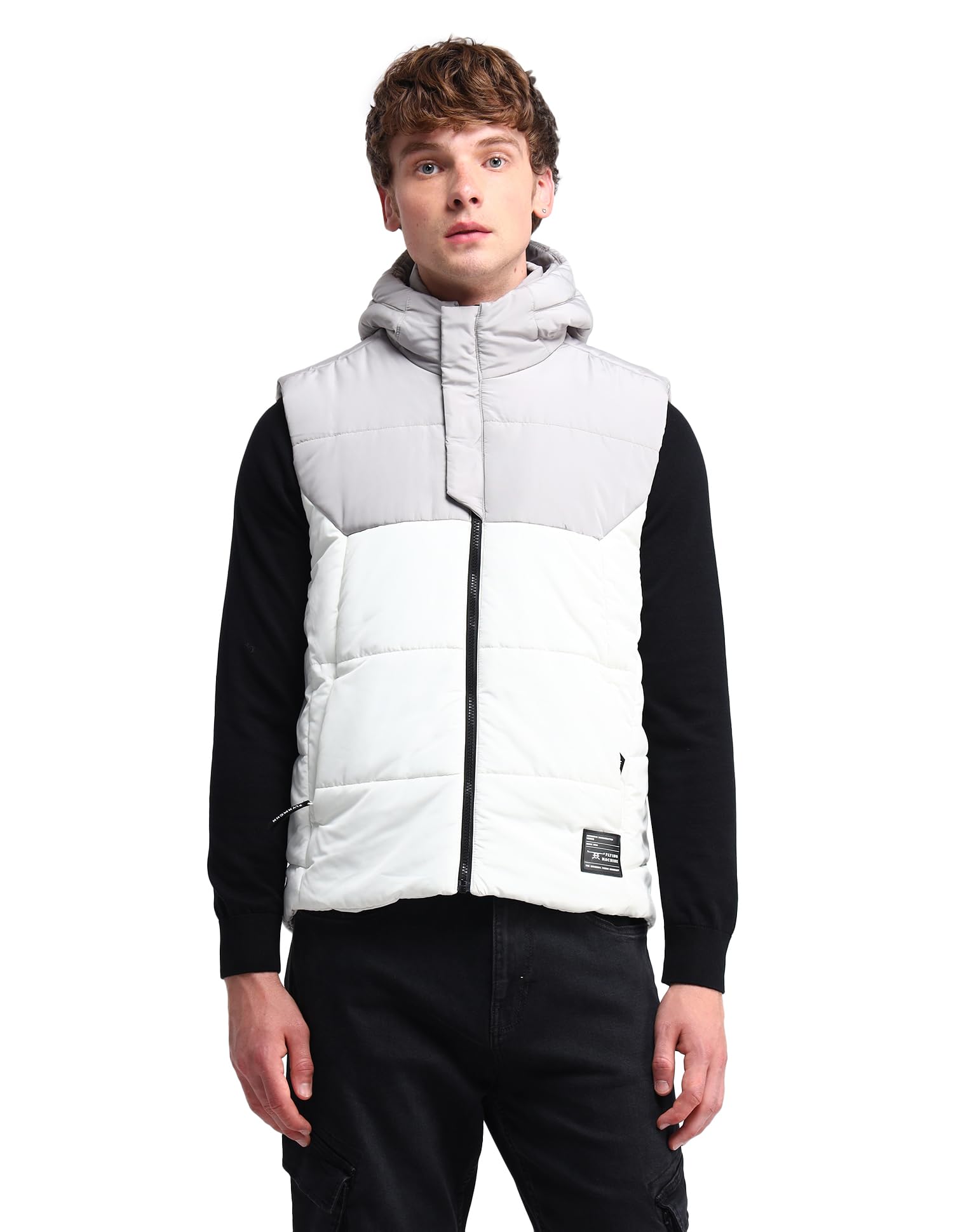 Flying Machine FMJCK2809 GREY Mens Jackets in grey