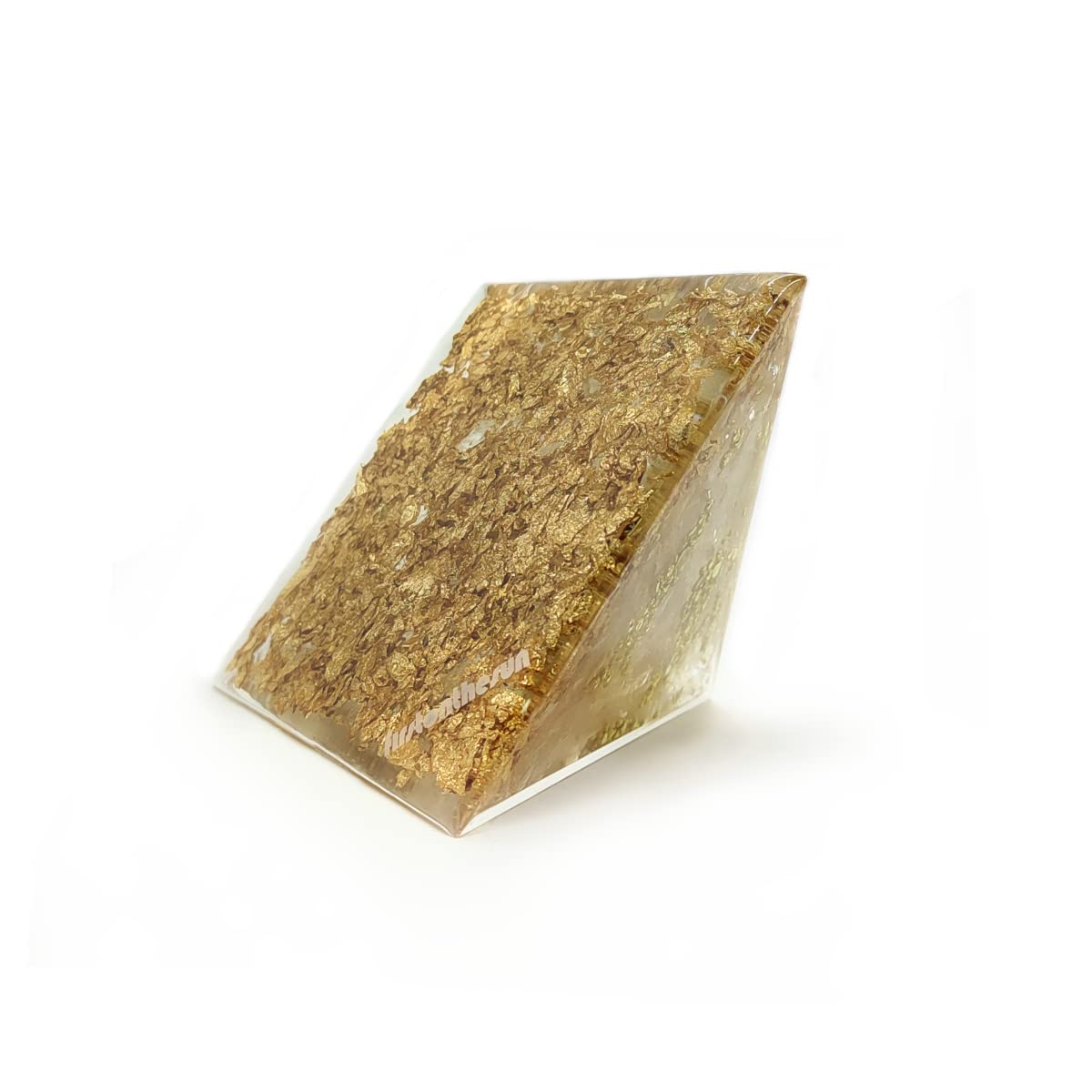 Grande orgonite piramide di cristallo di purezza, grande opera d'arte in orgonite spirituale con pietre preziose, cristallo di rocca, cristallo laser, diamante Herkimer, XXL, 16 cm