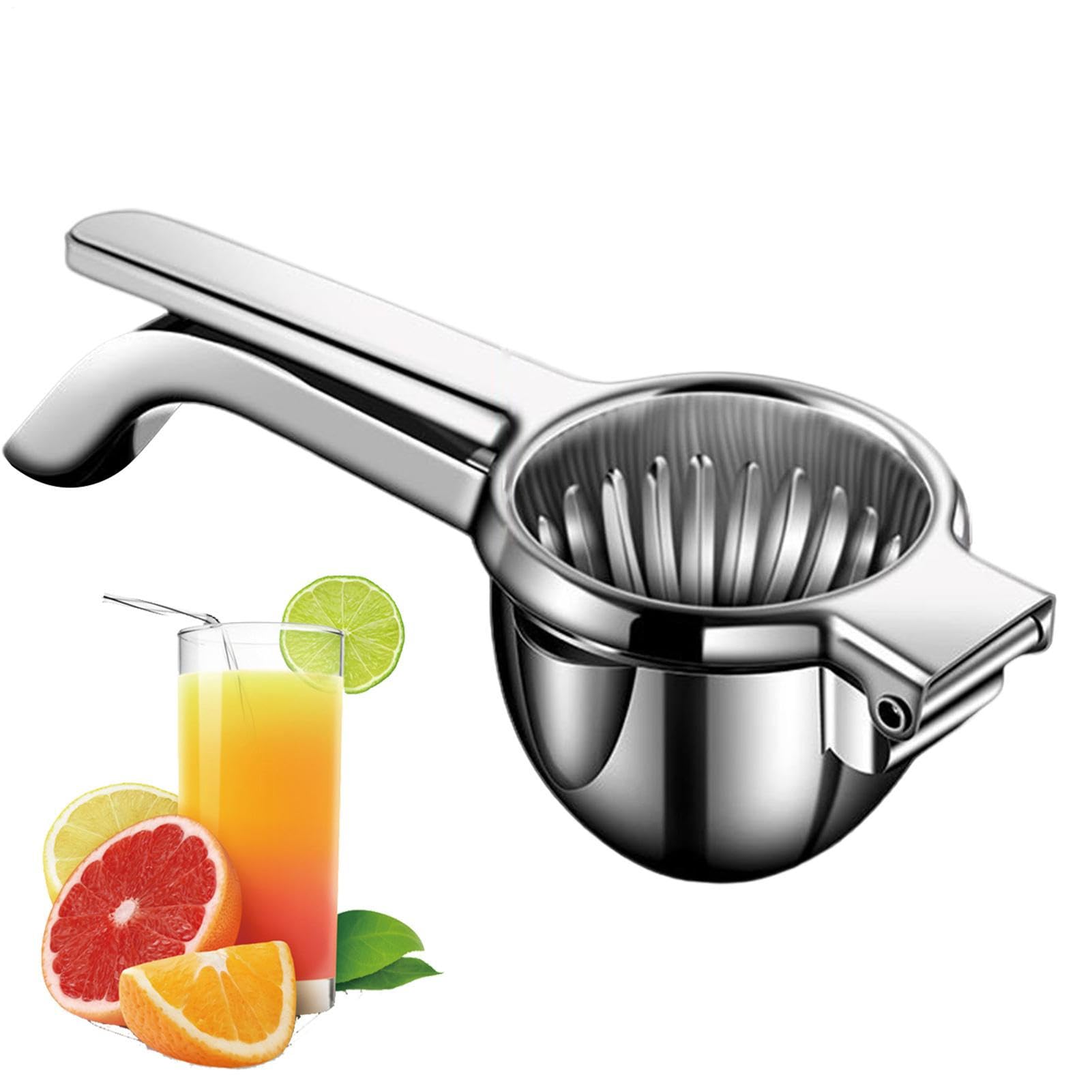 Exprimidor de Limones Con Filtro Manual de Acero Inoxidable de Gran | Prensa Manual de Naranjas Para Hogar Cocina Cítricos Naranjas Granadas