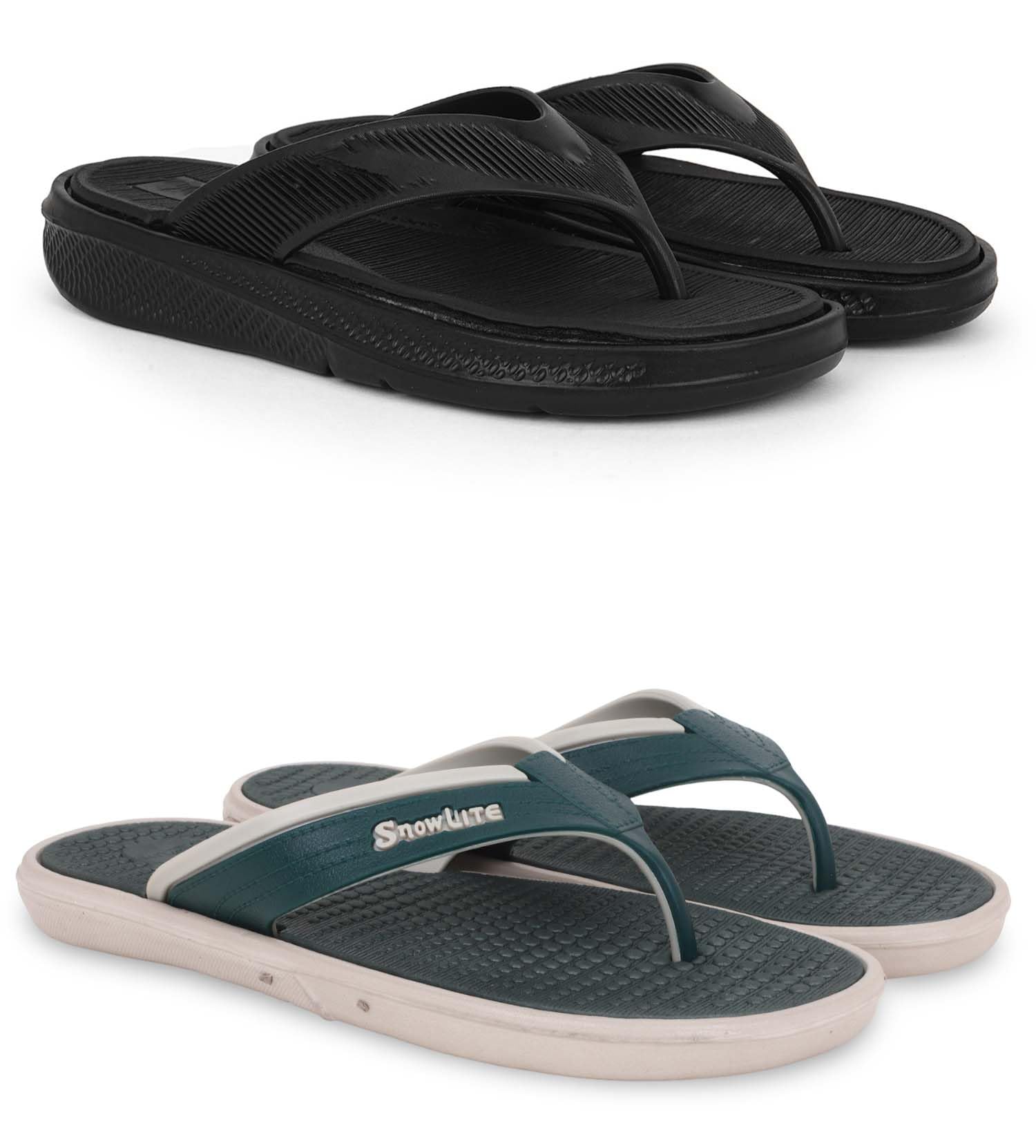 pampy angel Slipper/Flip Flops/Slides/Clogs/Sandals for Men, Comfortable & Light Weight| Stylish & Anti-Skid | Casual Waterproof & Everyday Flip Flops for Men & Boys Combo Pack of 2-picture-10