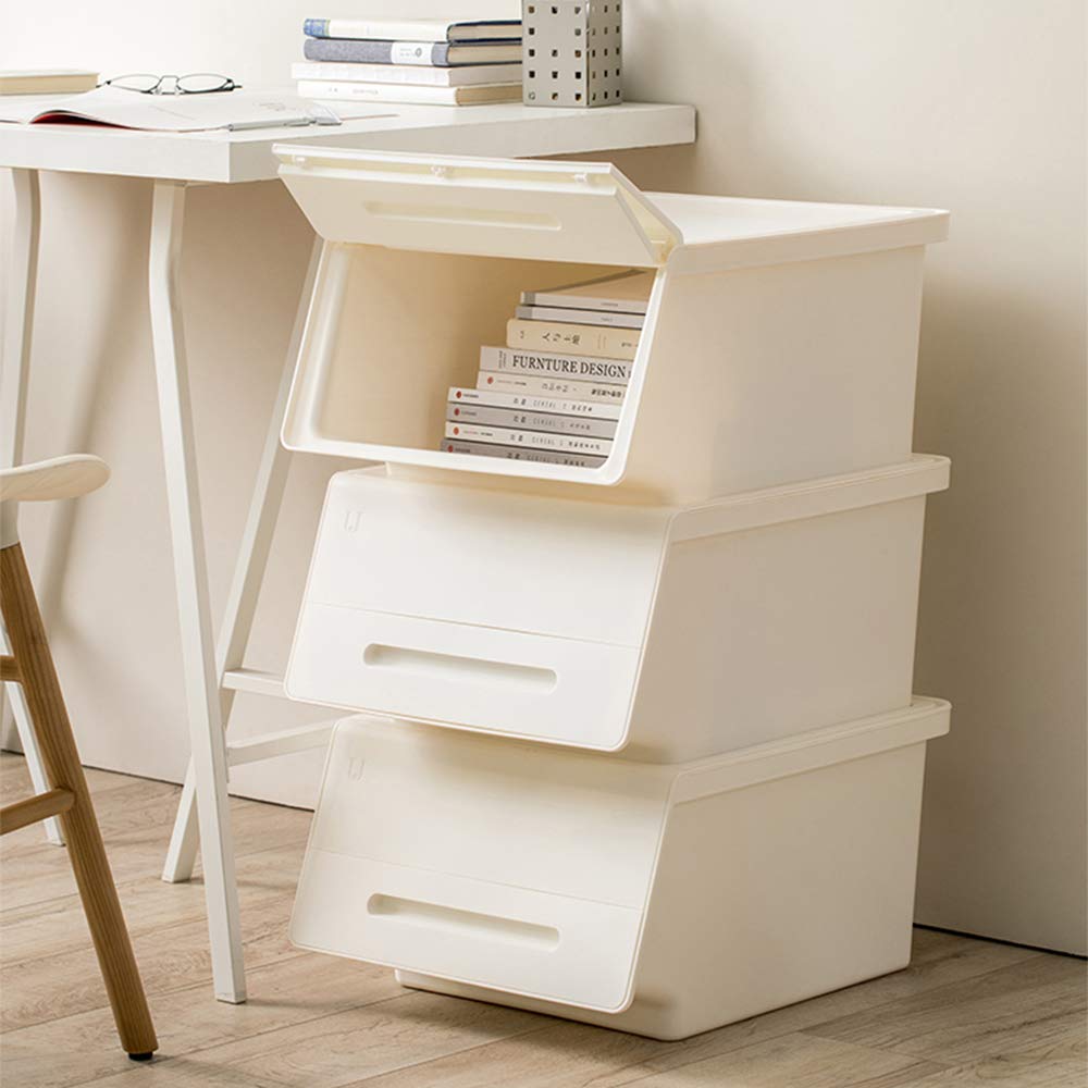 Amazon｜2個の斜めの口の収納ボックス、収納ボックス、8.5 * 15