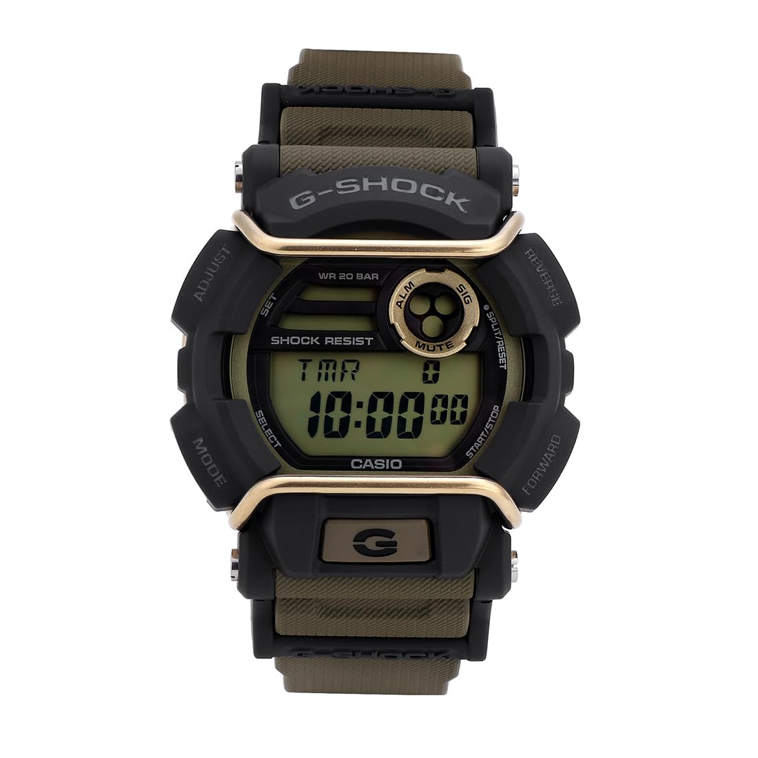 CasioG-Shock GD-400-9SDR Digital Dial Matte Brown Resin Strap Men's Watch Shock and 200M Water Resistant G1433
