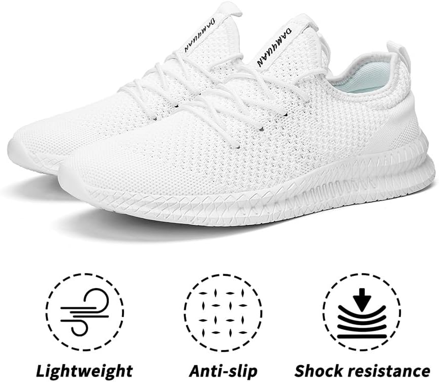 FUJEAK Womens Running Shoes Casual Slip on Walking Shoes Gym Workout Fashion Sneakers Non Slip Athletic Tennis Sports Sneakers - Image 6