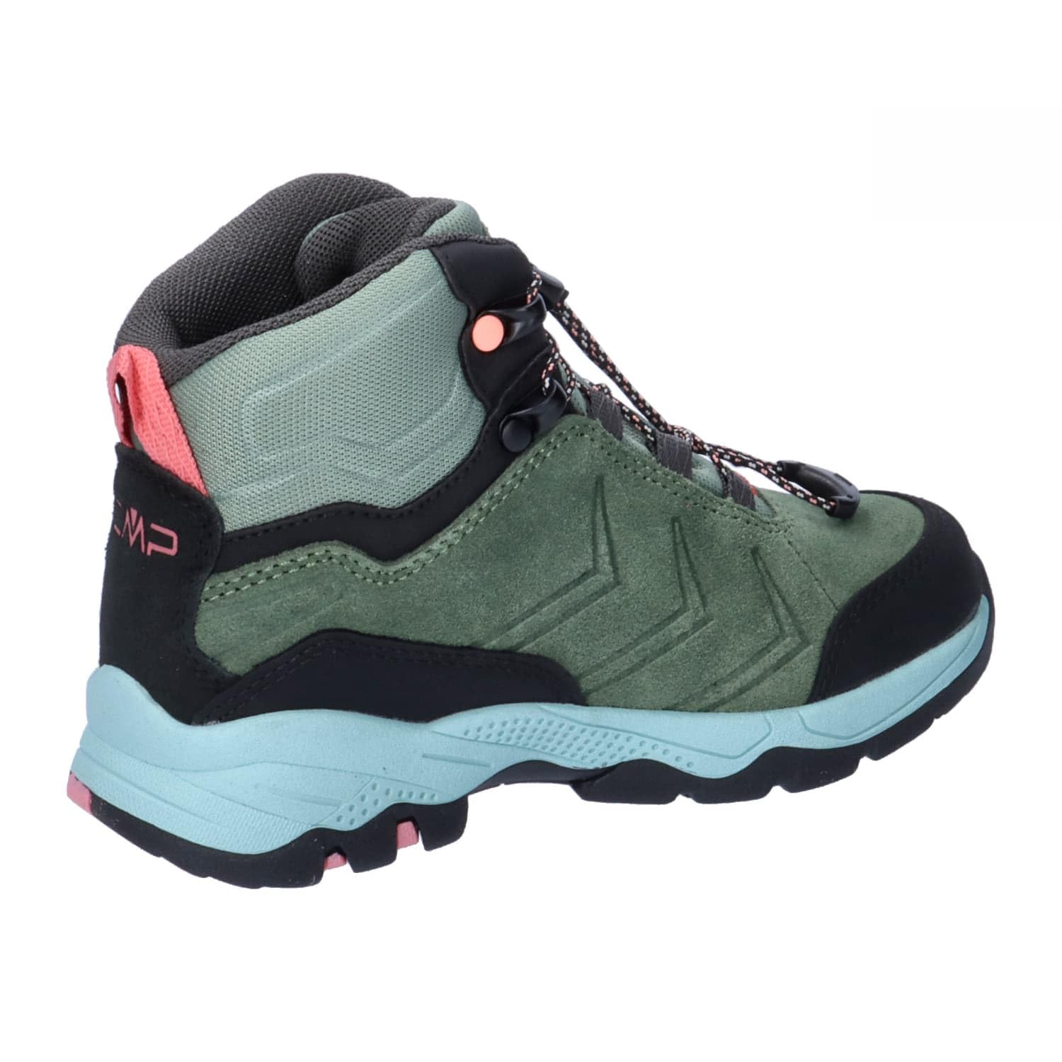 CMP Kids Melnick Mid Trekking Shoes WP, Botas para Senderismo Unisex niños, Green, 30 EU