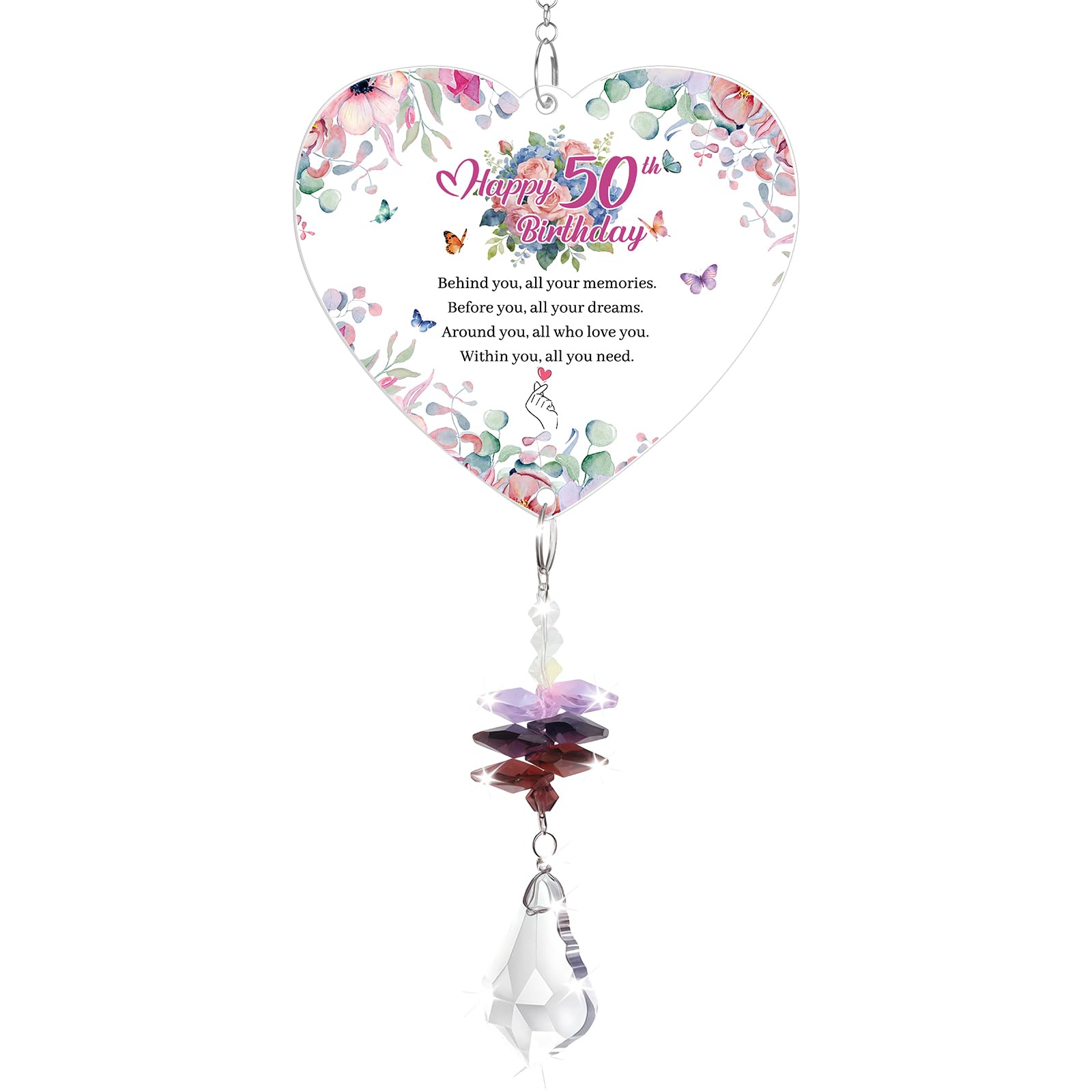 70th Birthday Gifts For Women, Crystal Suncatcher, 70th Birthday Gifts For Her, Gifts For 70 Year Old Woman, Present For Mum Auntie Grandma Wife Friends Teacher — view 10
