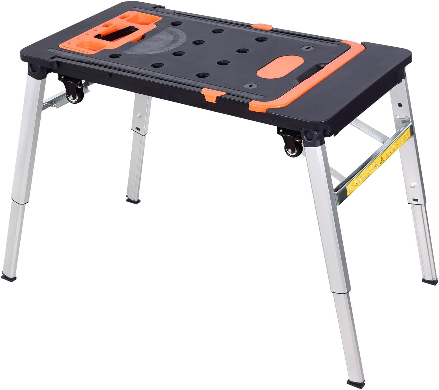 LEADALLWAY 7-in-1 Multi-Function Adjustable Work Bench with Tool