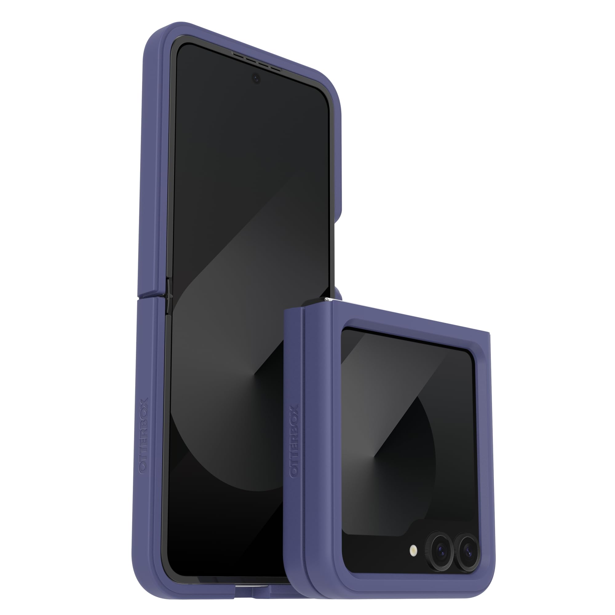 OtterBox Funda Delgada Flexible para Galaxy Z Flip6 - Space Cadet (Morado), Ultrafina, Carcasa rígida con Bordes Suaves, Compatible con 5G y Carga inalámbrica