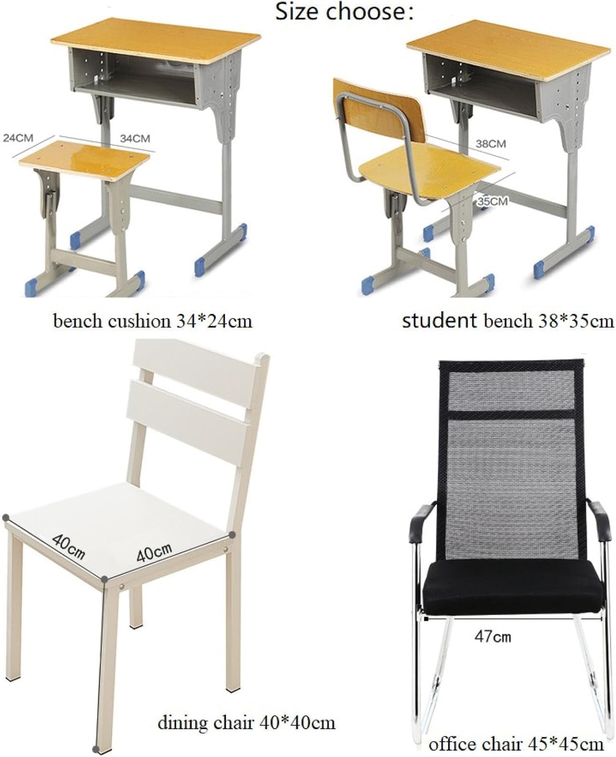 Ortopedyczna Poduszka Na Siedzenie Z Naturalnym Lateksem Na Rwę Kulszową Poduszka Przeciwodleżynowa Do Siedzenia Na Krzesło Biurowe I ławkę Ergonomiczn, Linen-light Gray, 40 * 40 * 10cm