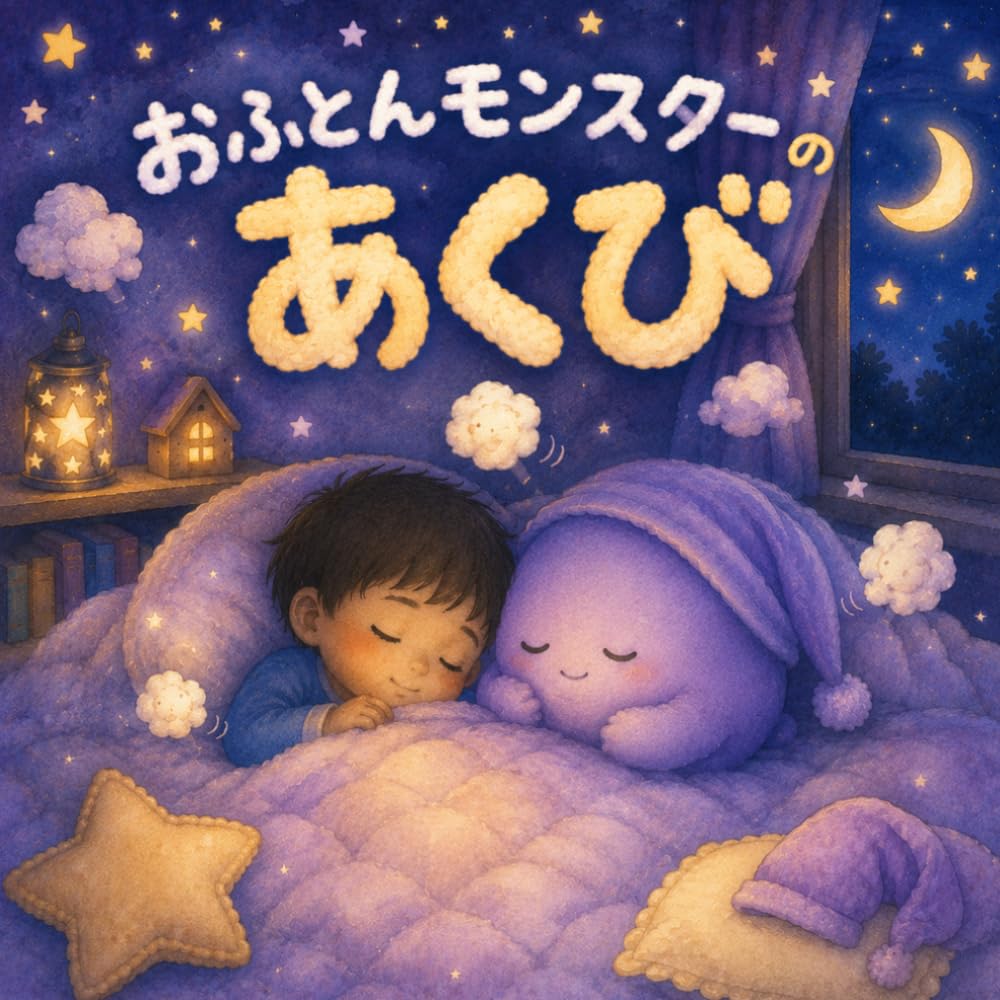 おふとんモンスターのあくび: ねるまえによむやさしいおはなし