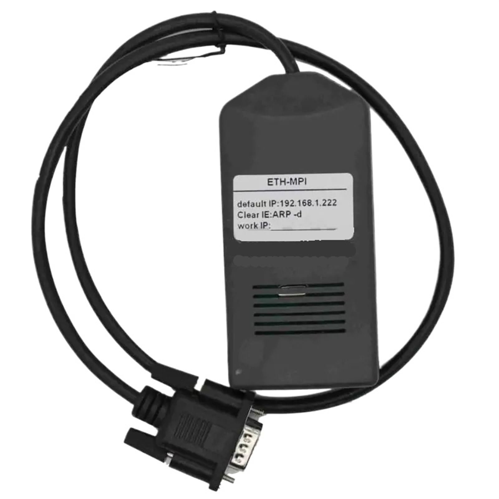 Cable de programación portátil ETH-MPI/DP Ethernet a MPI DP para S7-300/400 Profinet Win10, no necesita controlador