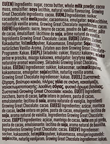 Image of Callebaut 823 Milk Chocolate Callets - 400 g | Belgian Chocolate | 33.6% Cocoa (Pack of 3)