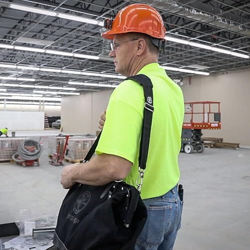 Miniatura 3 de Klein Tools 58889 Correa de hombro acolchada ajustable, de 37 a 55 pulgadas, para bolsa de herramientas Klein Tools y serie 5003