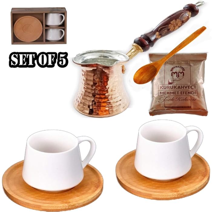 Buy Turkish Coffee Cup Set Ceramic Cups Coffee Espresso Set Kurukahveci Mehmet Efendi