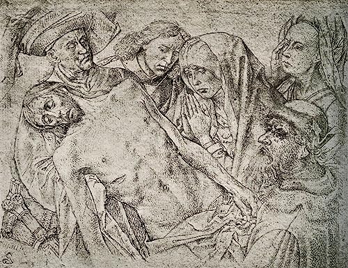 Dessin après la déposition de Van Der Goes | Peinture Poster Impression 60x90