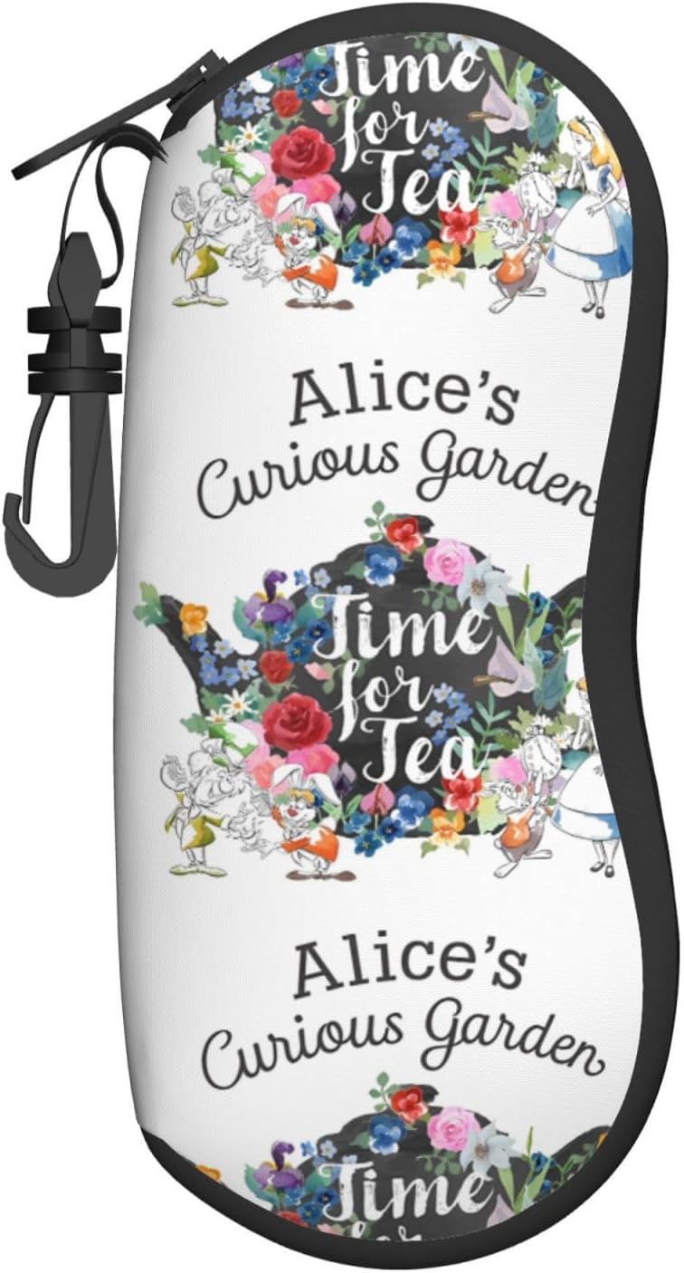 Amazon [NEWNAN] 不思議の国のアリス 眼鏡ケース 眼鏡入れ メガネケース サングラスケース メンズ サングラスケース