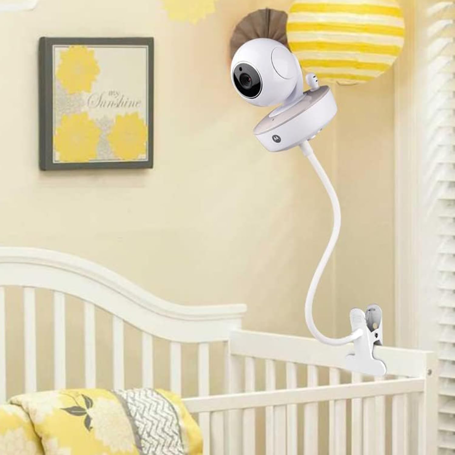 Lonnky 7.1" Flexible Baby Monitor Mount, Compatible with Vtech VM901, VM919HD, Eufy Spaceview, ANMEATE SM935E & More - Image 2