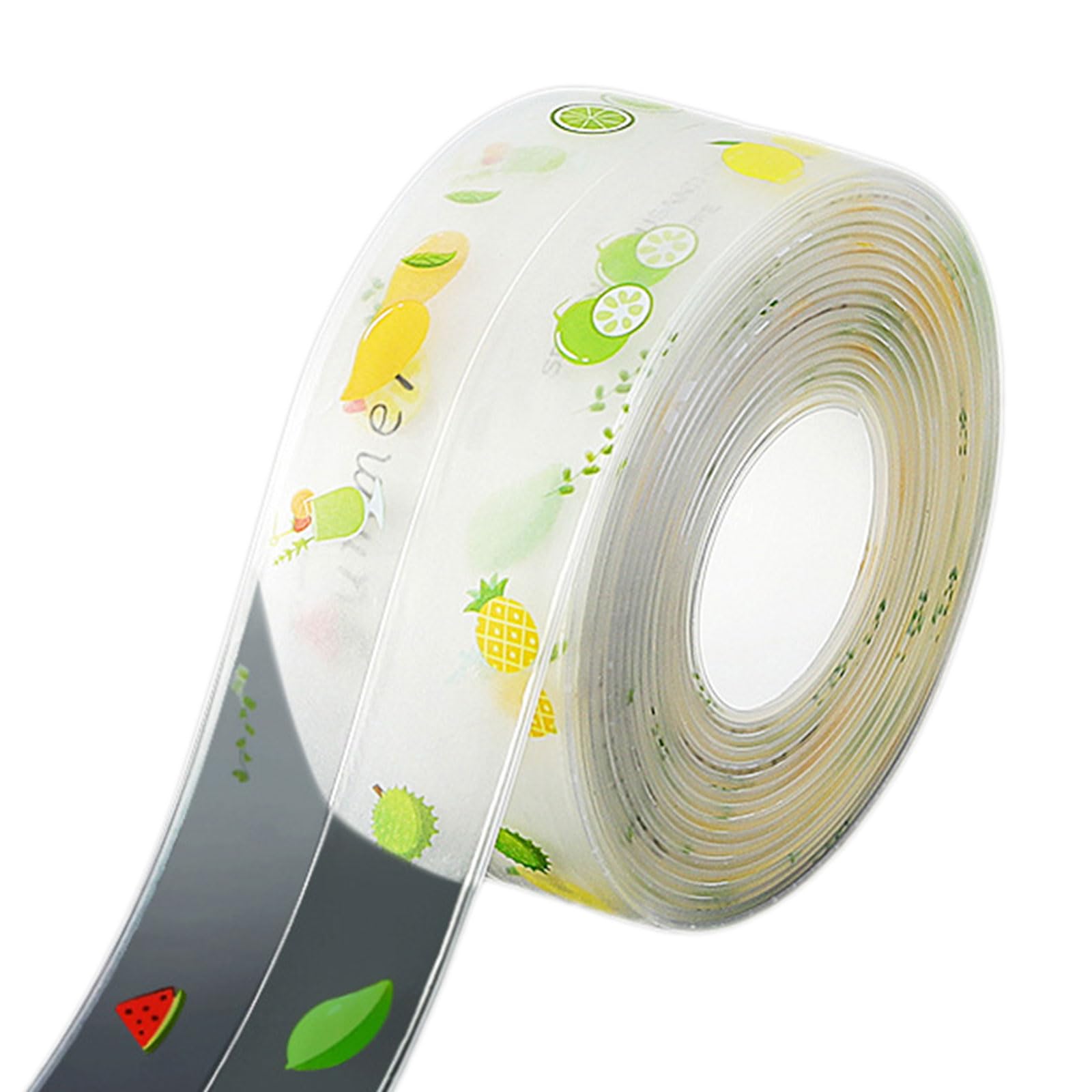 oringnat Clear Adhesive Caulk Tape Kitchen Caulking Sealing Tape Caulk Tape for Kitchen Countertops Sink Bathroom