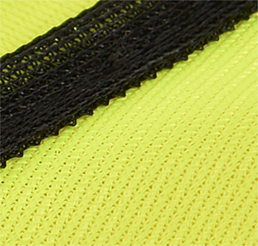 Chaleco de Trabajo de Alta Visibilidad, Chaleco de Trabajo Reflectante Unisex Alta Visibilidad Multicolor(Yellow)