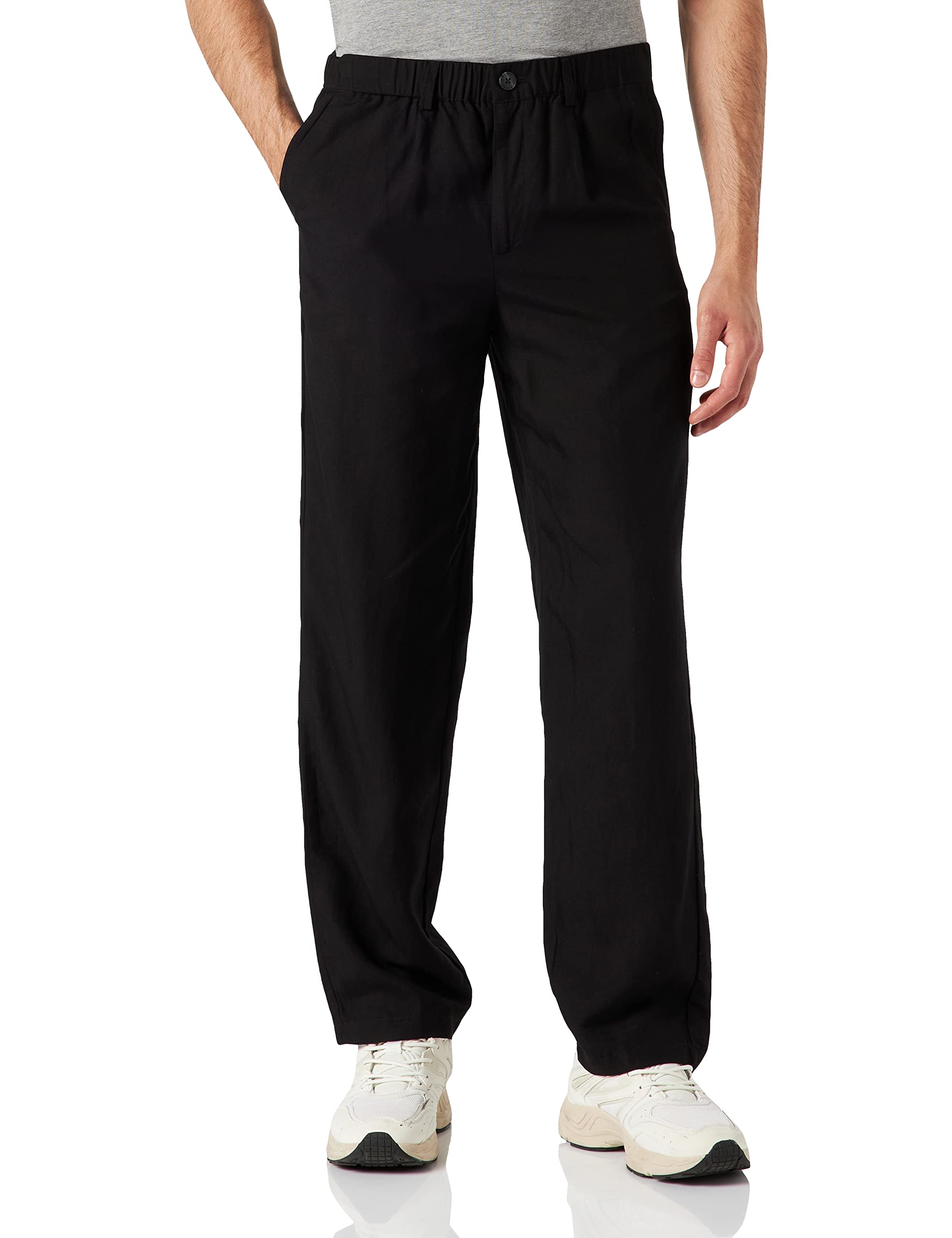 Jack & Jonesmens Jpstbill Jjmatsson Long Nor Black Ln Pants