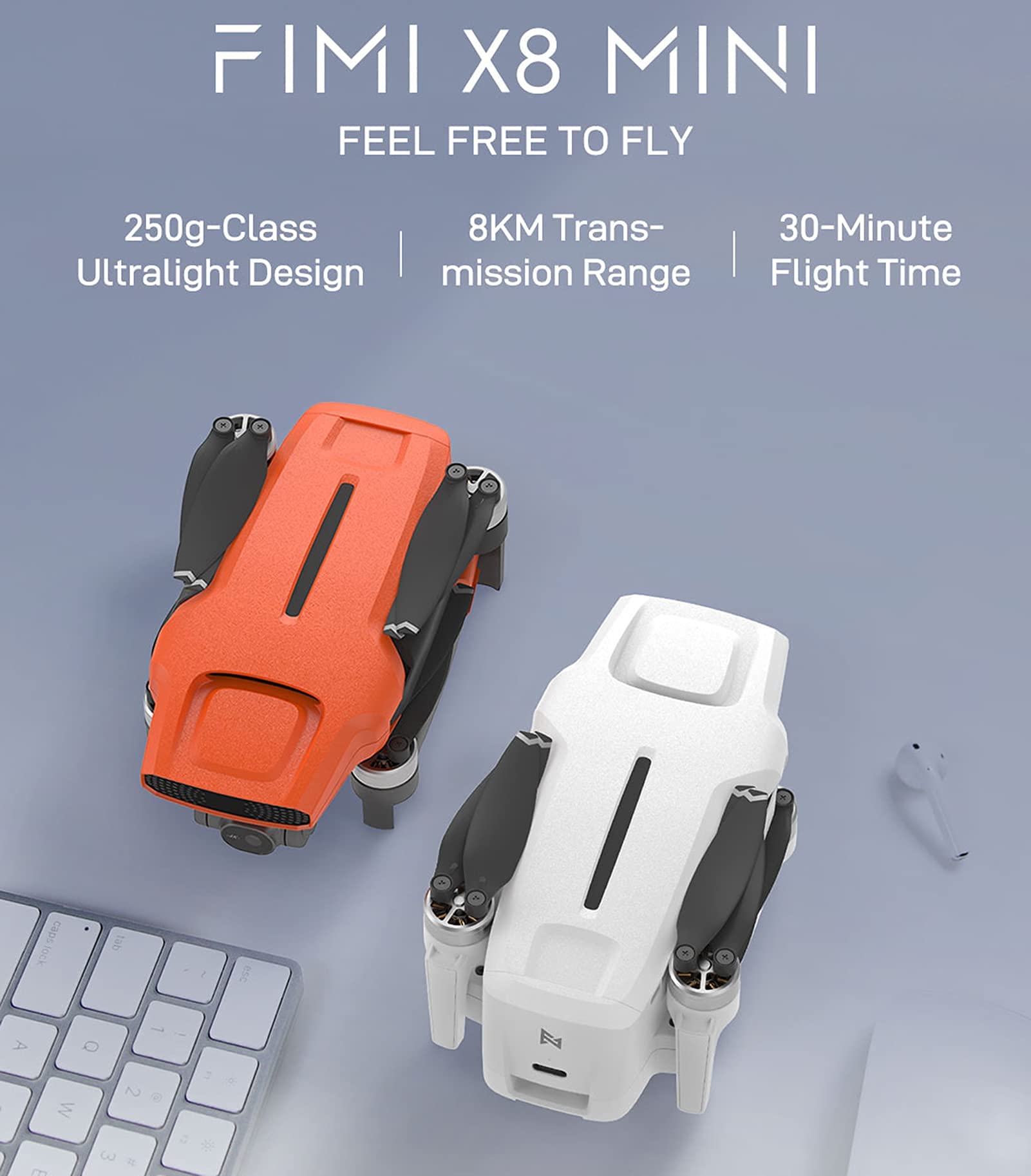 8KM GPS Drone with 4k 3-axis Mechanical Gimbal 5G FPV Professional Drones for Adults 62 Minutes Flight Time Two Batteries RC Quadcopter 250g Mini Drone