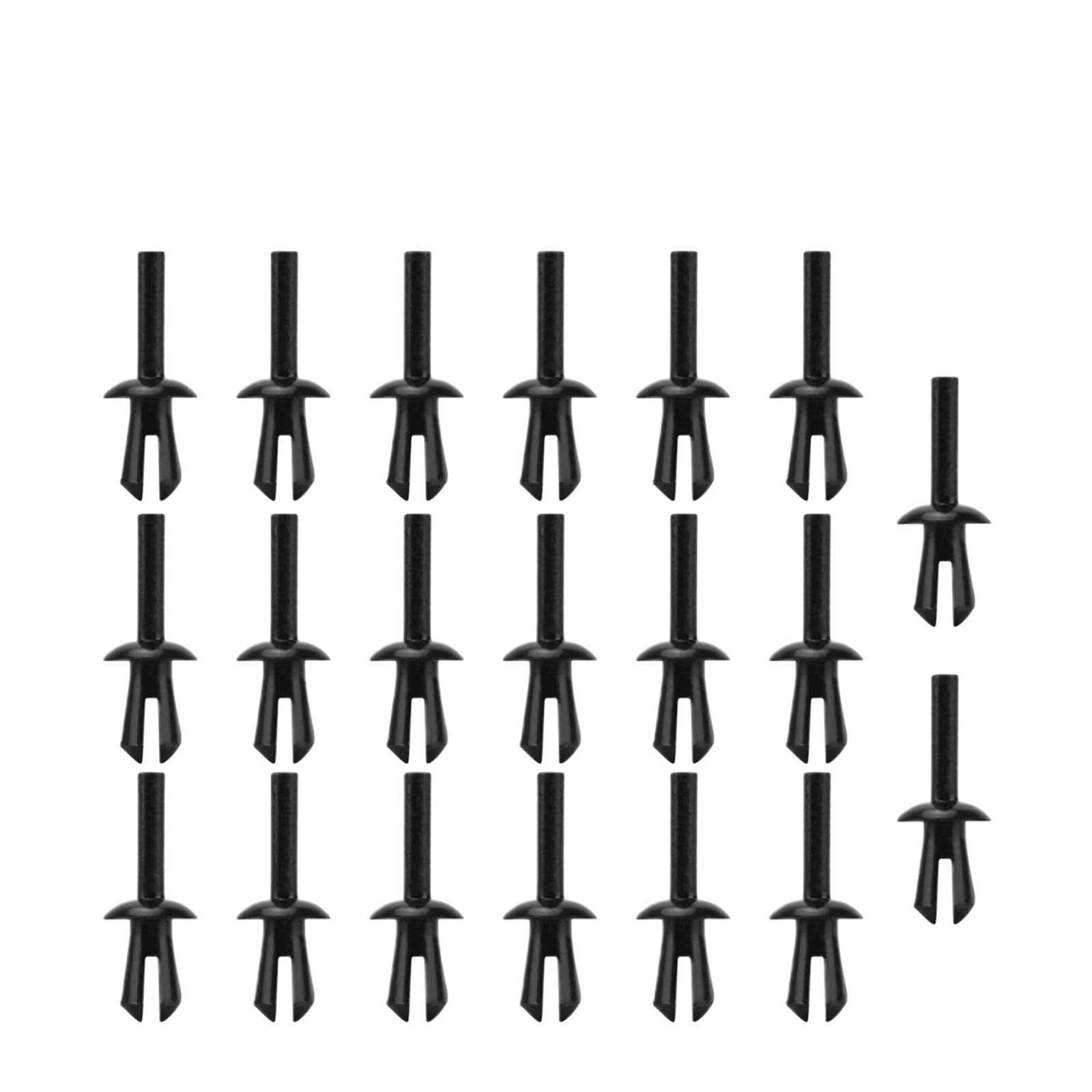 KXFVYNE Car/Liner Rivets Clips 51161881149 Compatible E12 E28 E34 E39 E60 E61 E88 F20 E64 Side Skirt Exterior Trim Expanding Clip