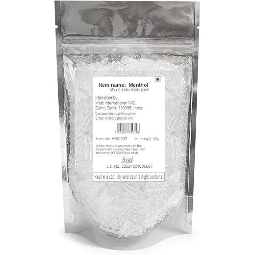 Virat Menthol Crystals 50gr