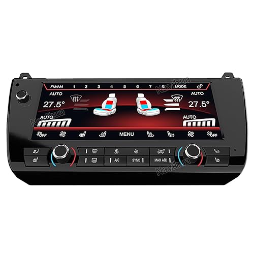 Pantalla LCD de 1025 pulgadas pantalla de aire acondicionado para automóvil panel táctil para BMW Old 5 Series 2011-2017