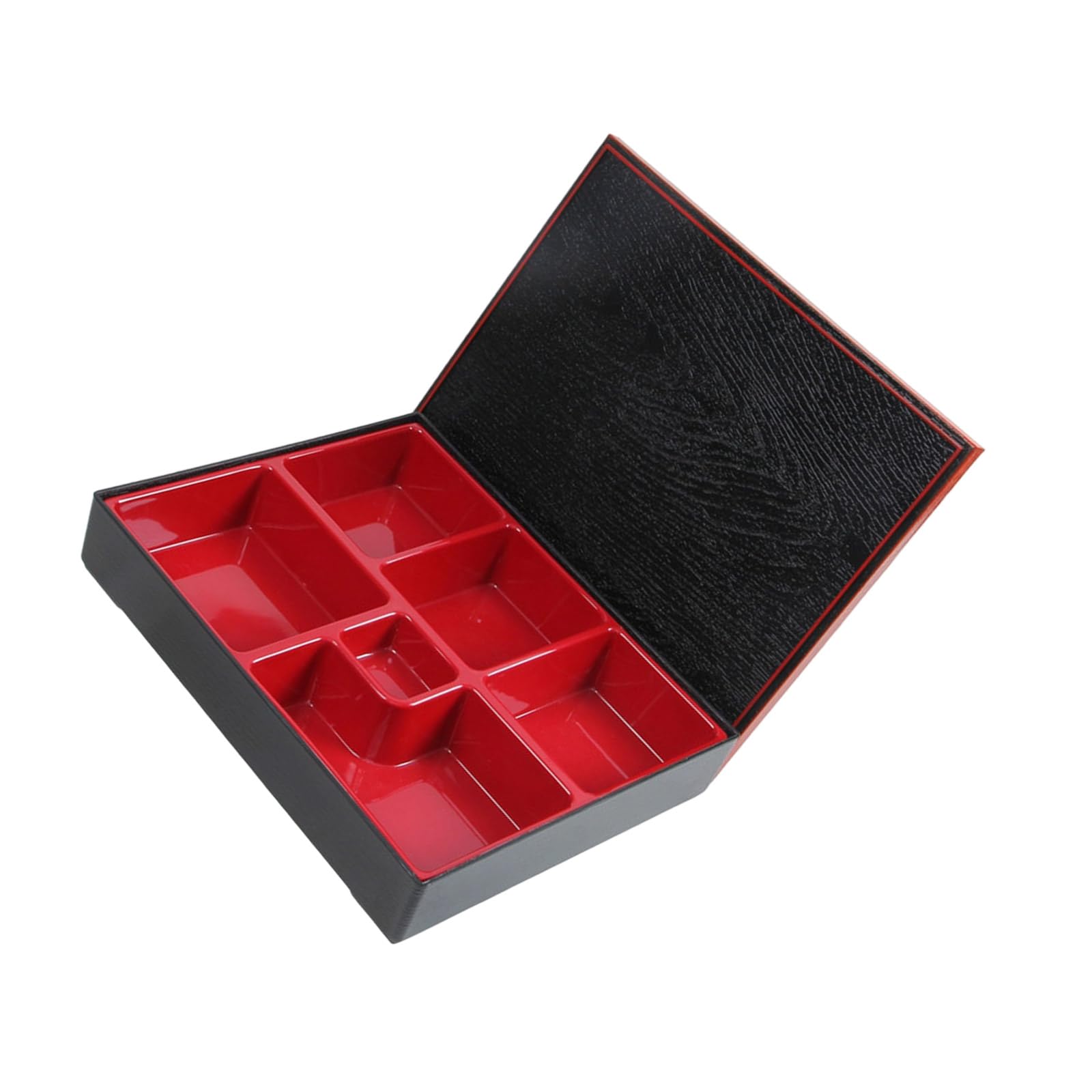 Boîte à lunch à isolation thermique avec séparateur 5/6 sections - Construction robuste - Poignée de transport - Boîte Bentos facile à utiliser