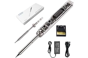 SEQURE D60: Digital Soldering Iron with OLED Screen