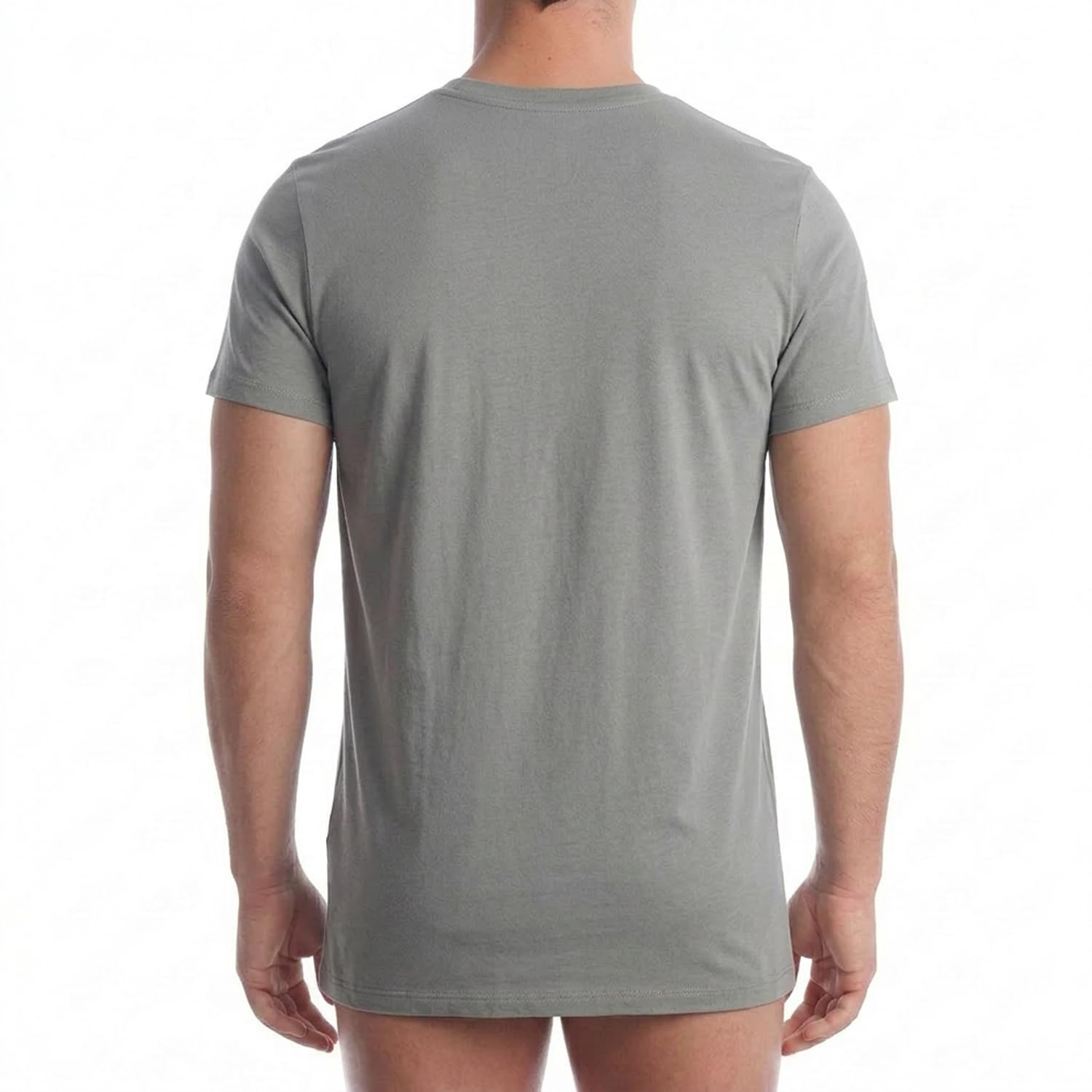 Calvin Klein Pack 3 Camisetas Interiores Hombre Slim Cotton Stretch Blend NB4185
