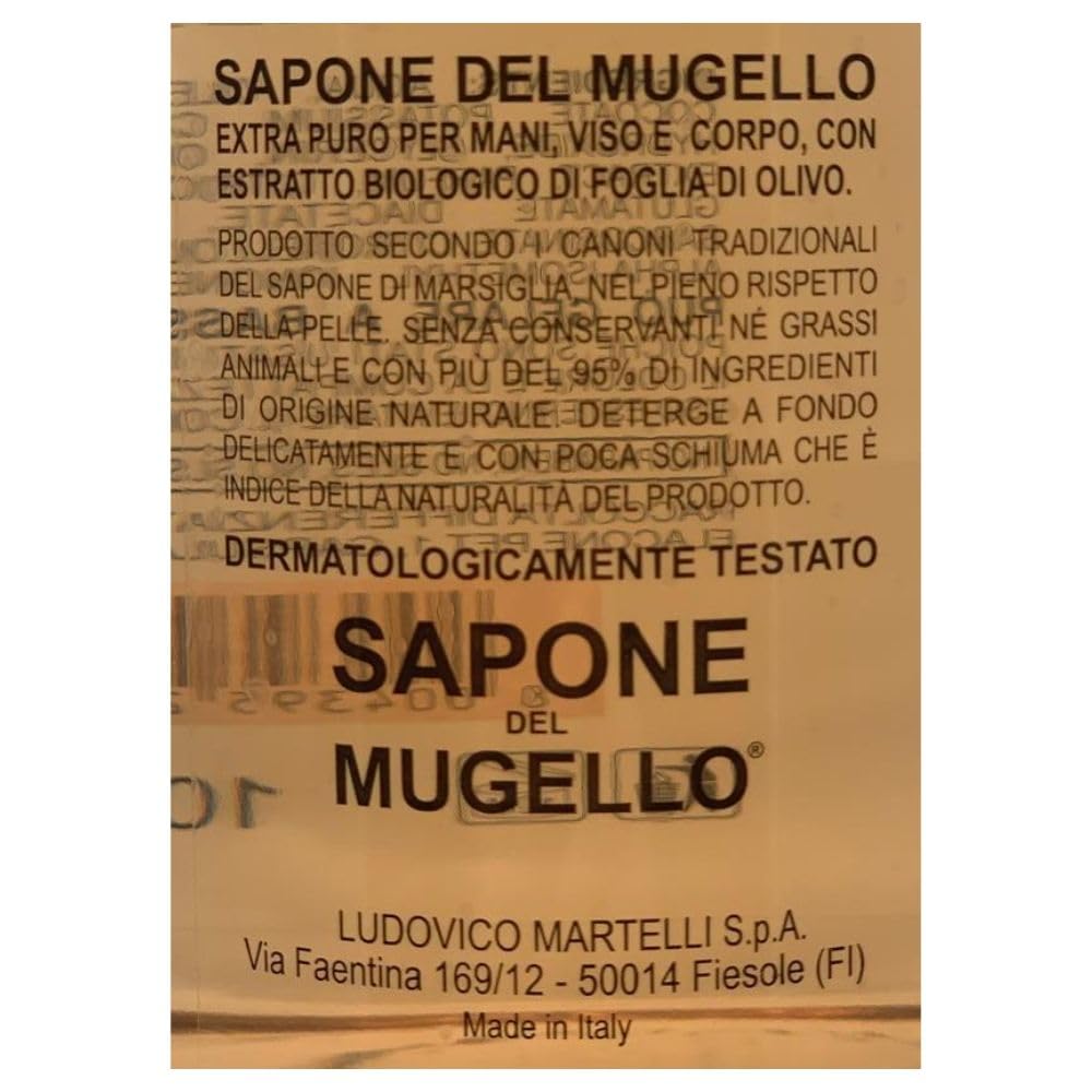 Jabón de Marsella muy puro para manos, cara y cuerpo con extracto de hoja de oliva (6 unidades)