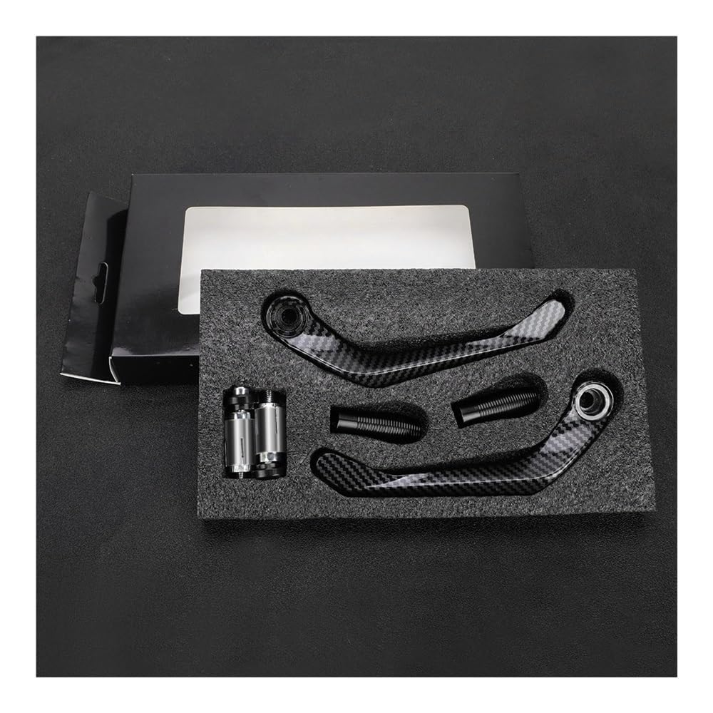 Beqlxta Black Brake Lever Guard For Cb400sf Cb400x Cb500 Cb500f Cb500x Cb400f Motorcycle Brake Clutch Lever Handlebar Protector Hand Guard Accessories(Black)