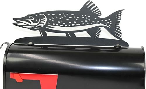 Vista 170 de Hobby, Recreation and Career Style Metal Powder Coated Mailbox Topper (Excavator, Matte Black) Negro mate,Dark Yellow,Blue,Copper,Gris-oscuro,Gloss