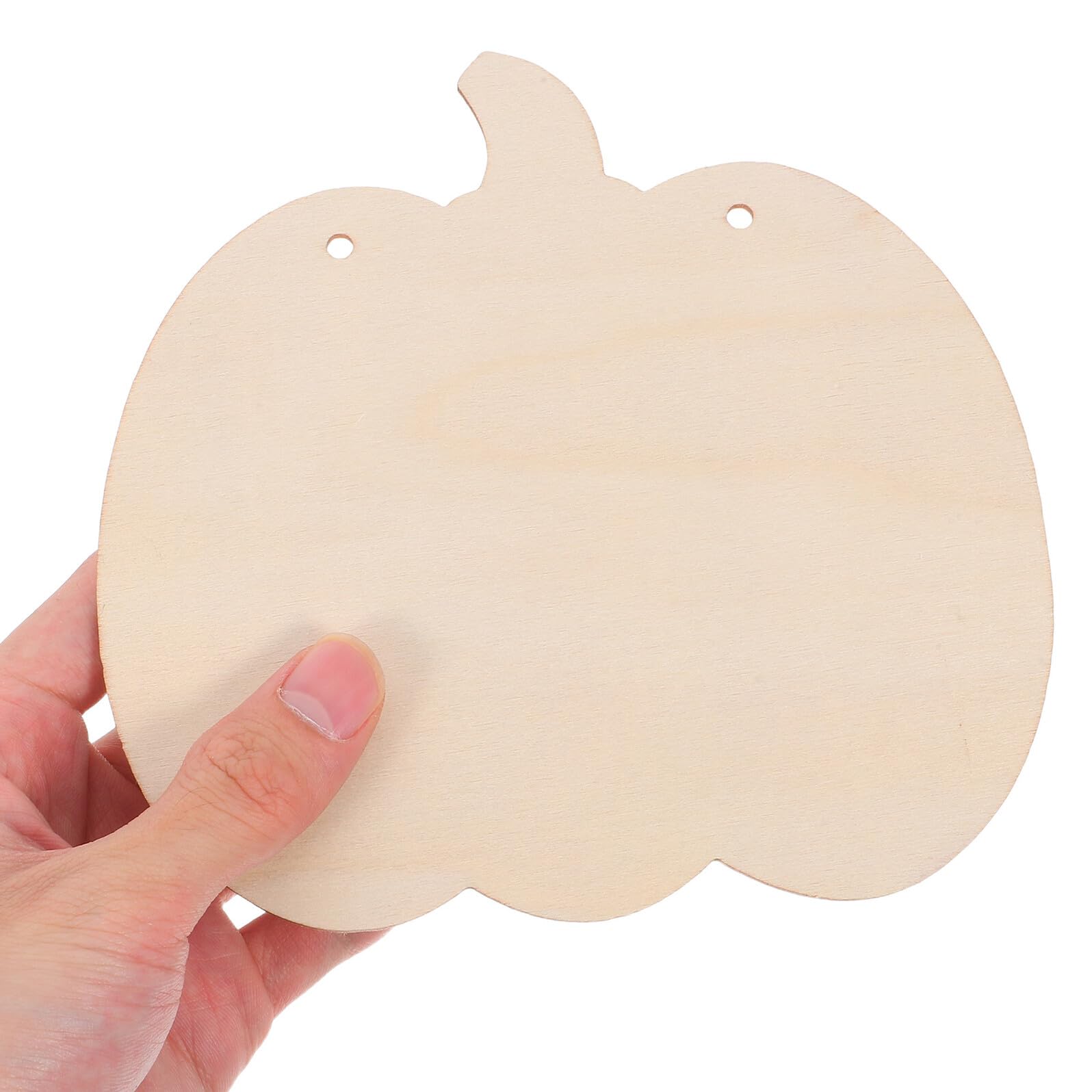 20 Piezas Calabazas de Madera sin Terminar Colgantes Decorativos para Manualidades DIY Otoño Acción de Gracias Halloween Adornos Colgantes