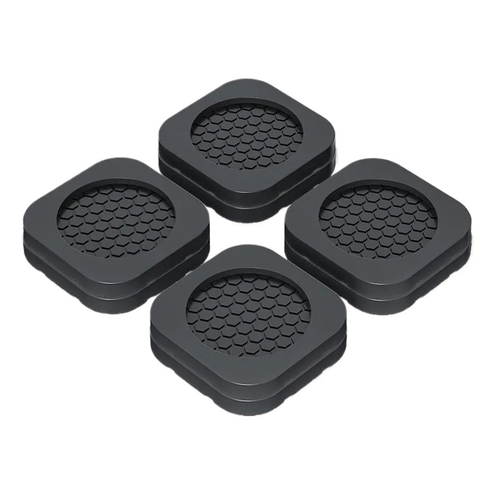 4 Piedini antivibrazioni in Gomma, tappetini Antiscivolo silenziosi for Supporto Lavatrice, ammortizzatori, Cuscinetti Antiscivolo(8PCS)