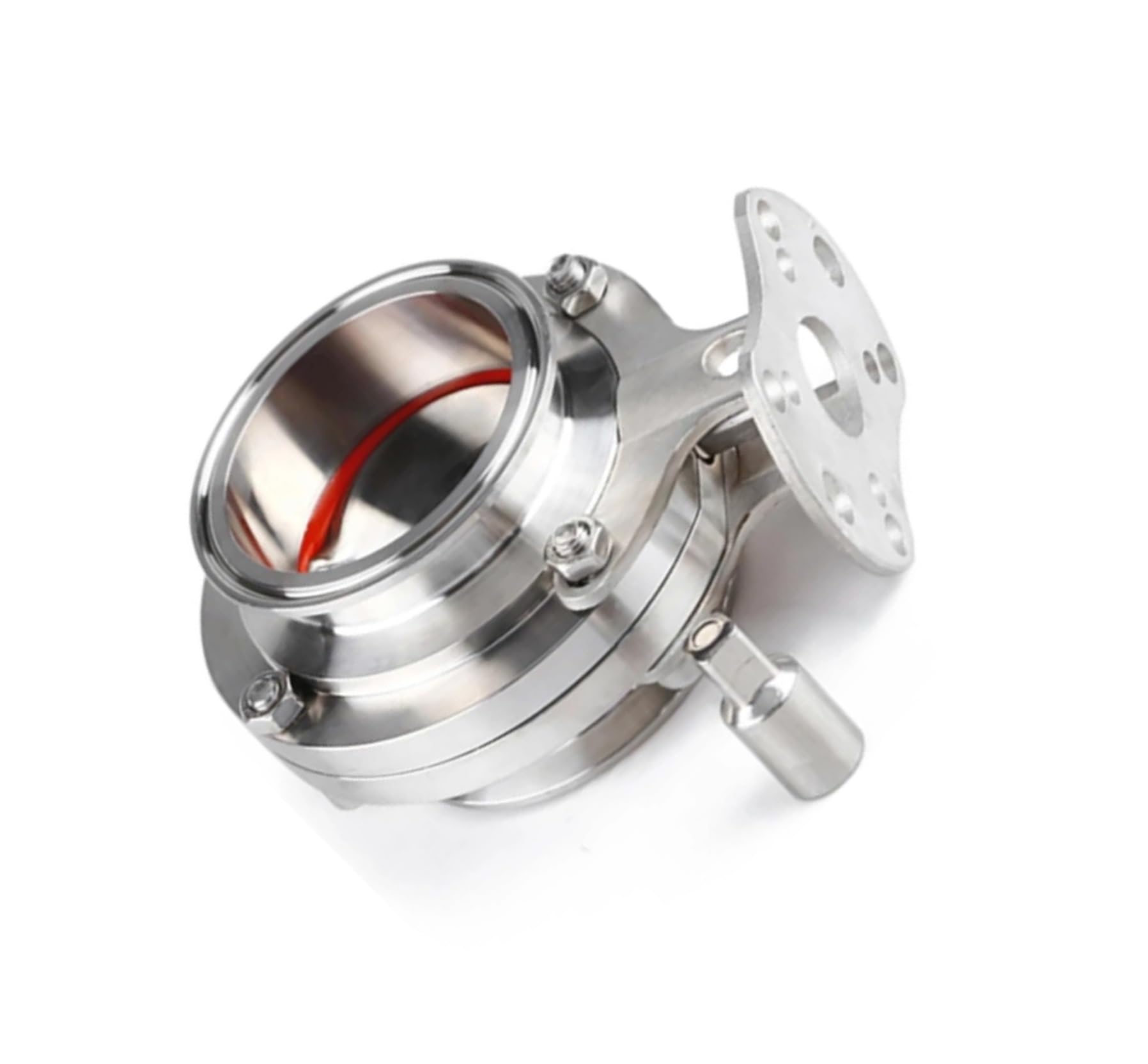 4-Inch Sanitary Valve with Silicone Sealing - Tri Clamp OD 119mm
