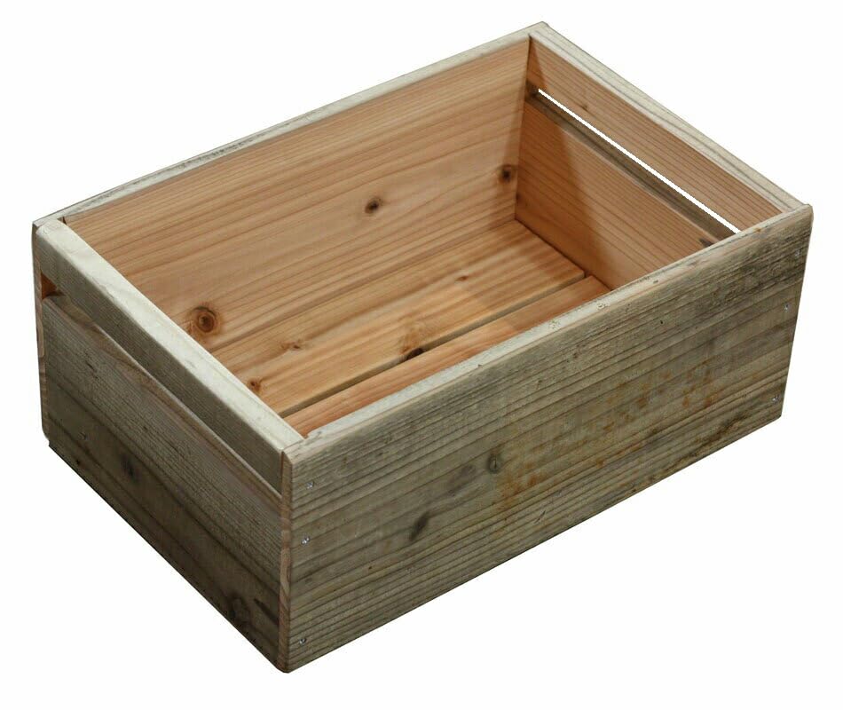 Amazon.co.jp: OLD ASHIBA ベジタブルボックス 45cm×30cm×高さ19.5cm 