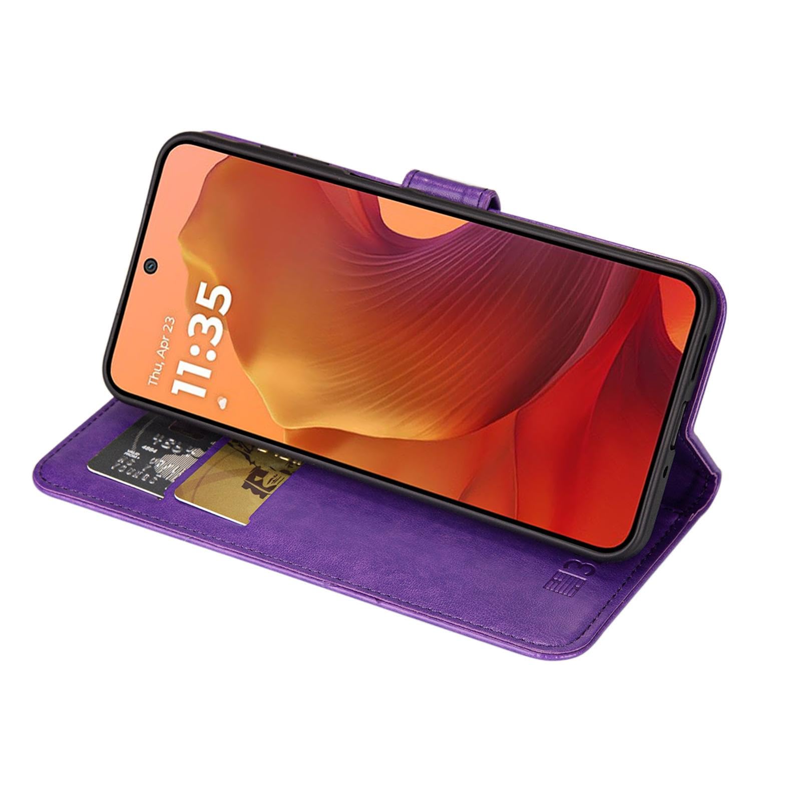 JNERBUYI Custodia in pelle per Motorola Moto G32 4G